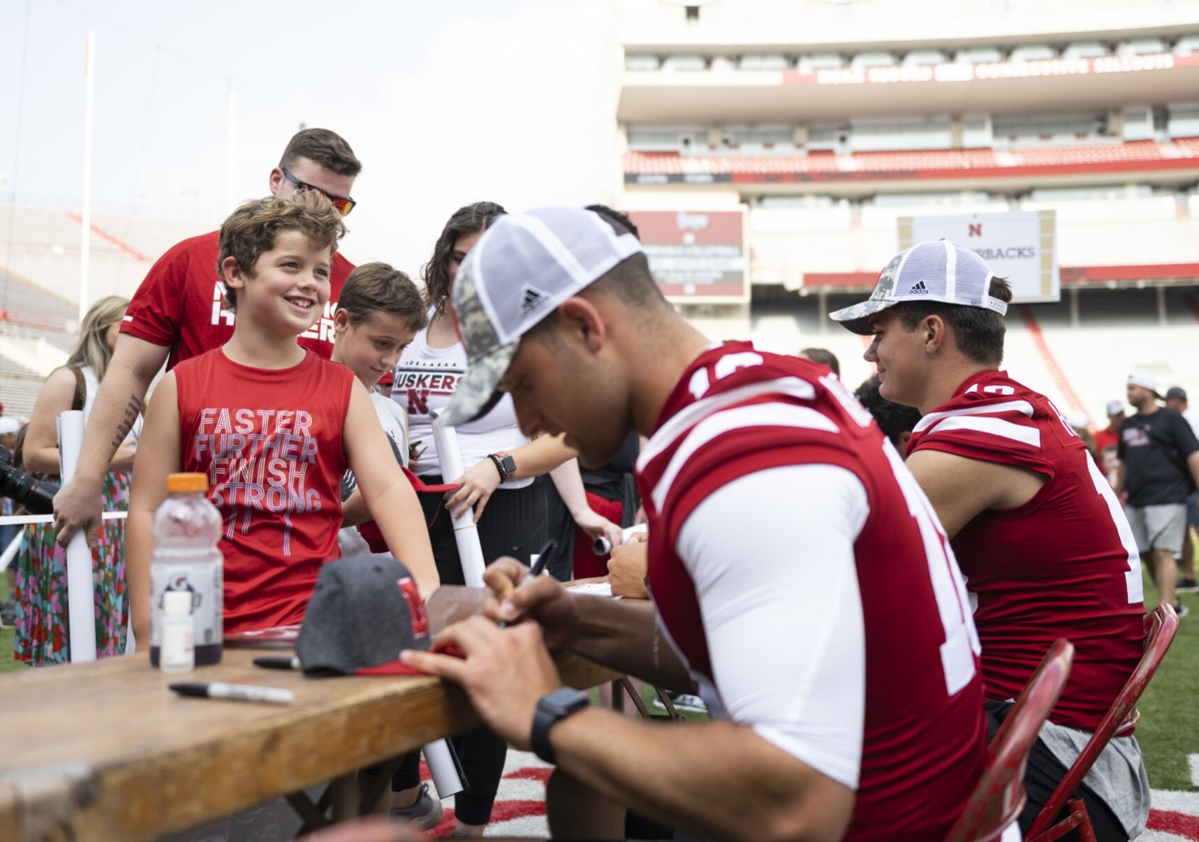 Nebraska fan day, 7.29